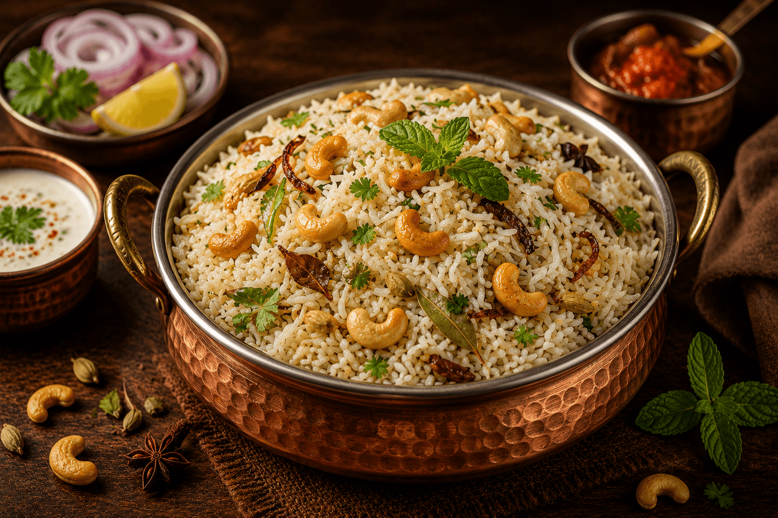 Cashew Nut Pulao